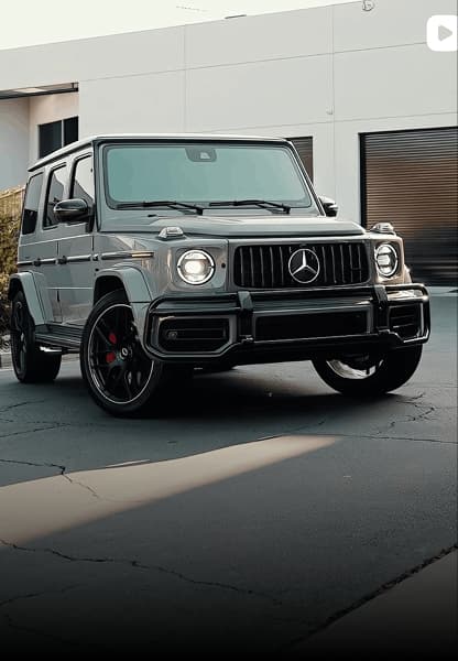 Mercedes G-Class protected with paint protection film