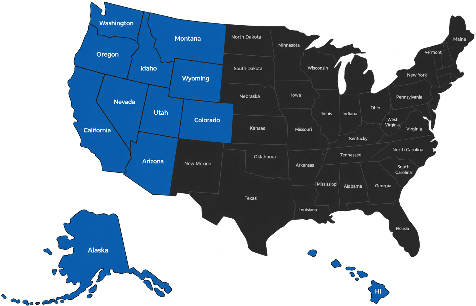 Map of Alex Dinh's ULTRAFIT territory across the western United States, including Colorado